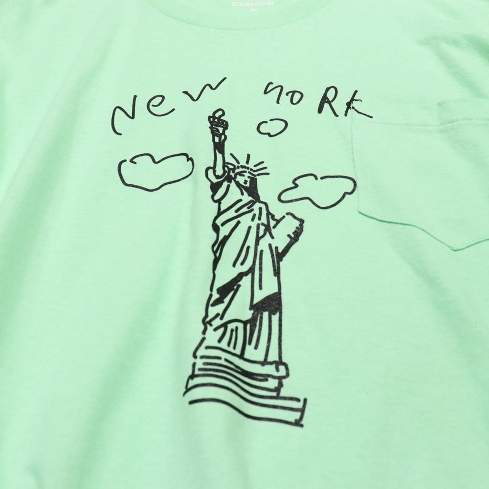 ORIGINAL Charcoal（オリジナル チャコール）Print T New York