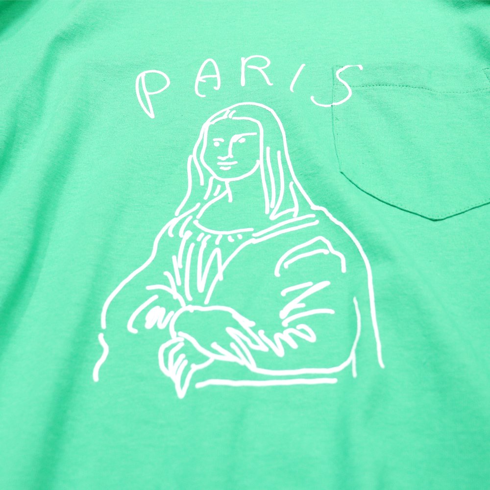 ORIGINAL Charcoalʥꥸʥ 㥳Print T Paris, ORIGINAL Charcoal, T-Shirt, SweatS/S, NO.23-01-1-307