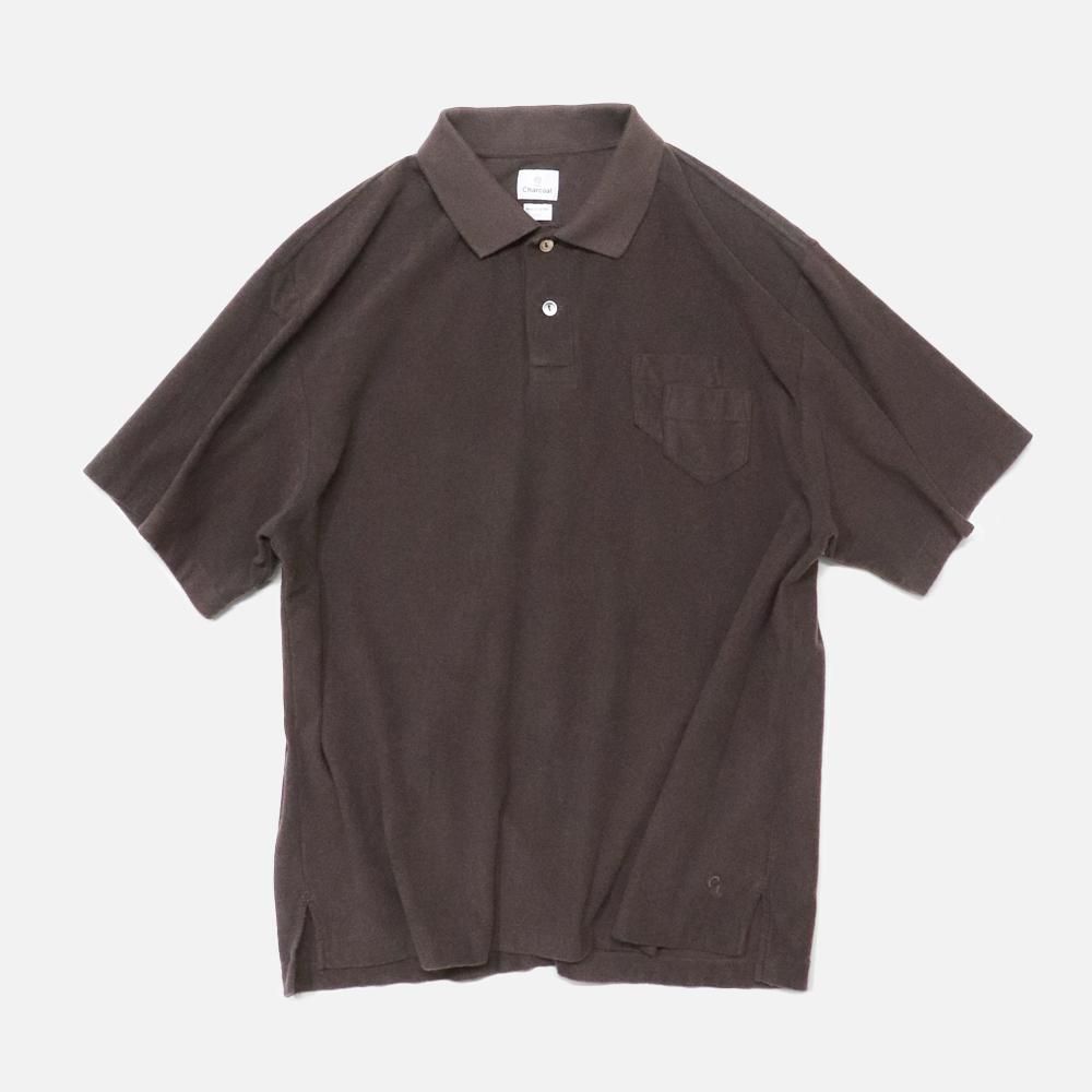 ORIGINAL Charcoalʥꥸʥ 㥳Pile Polo, ORIGINAL Charcoal, T-Shirt, SweatS/S, NO.23-01-1-350