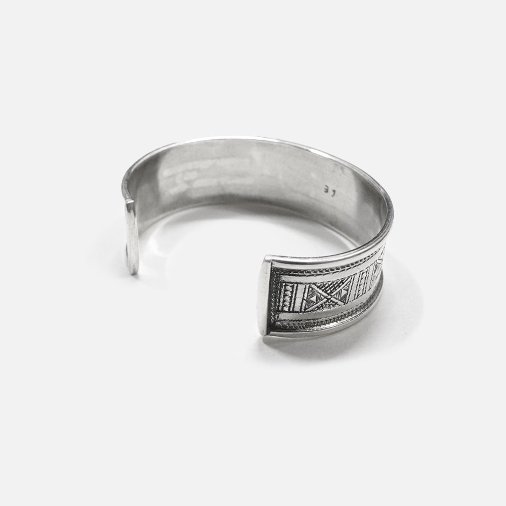 Adawat'n Tuaregʥå ȥ쥰 Silver Bangle, ORIGINAL Charcoal, TreasureOthers, NO.22-01-7-507