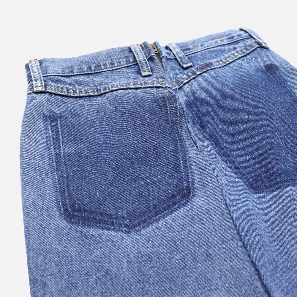 77circa（ナナナナサーカ）Fringe Denim Skirt - Charcoal TOKYO