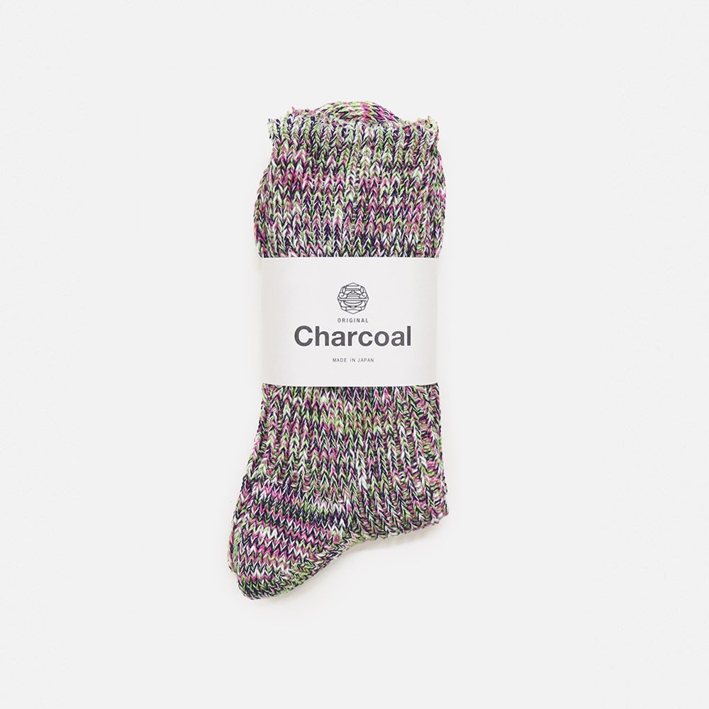 ORIGINAL Charcoal（オリジナル チャコール） Cotton Slub Mix Socks