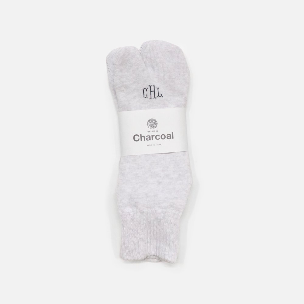ORIGINAL Charcoal（オリジナル チャコール） Pile Tabi Socks Solid