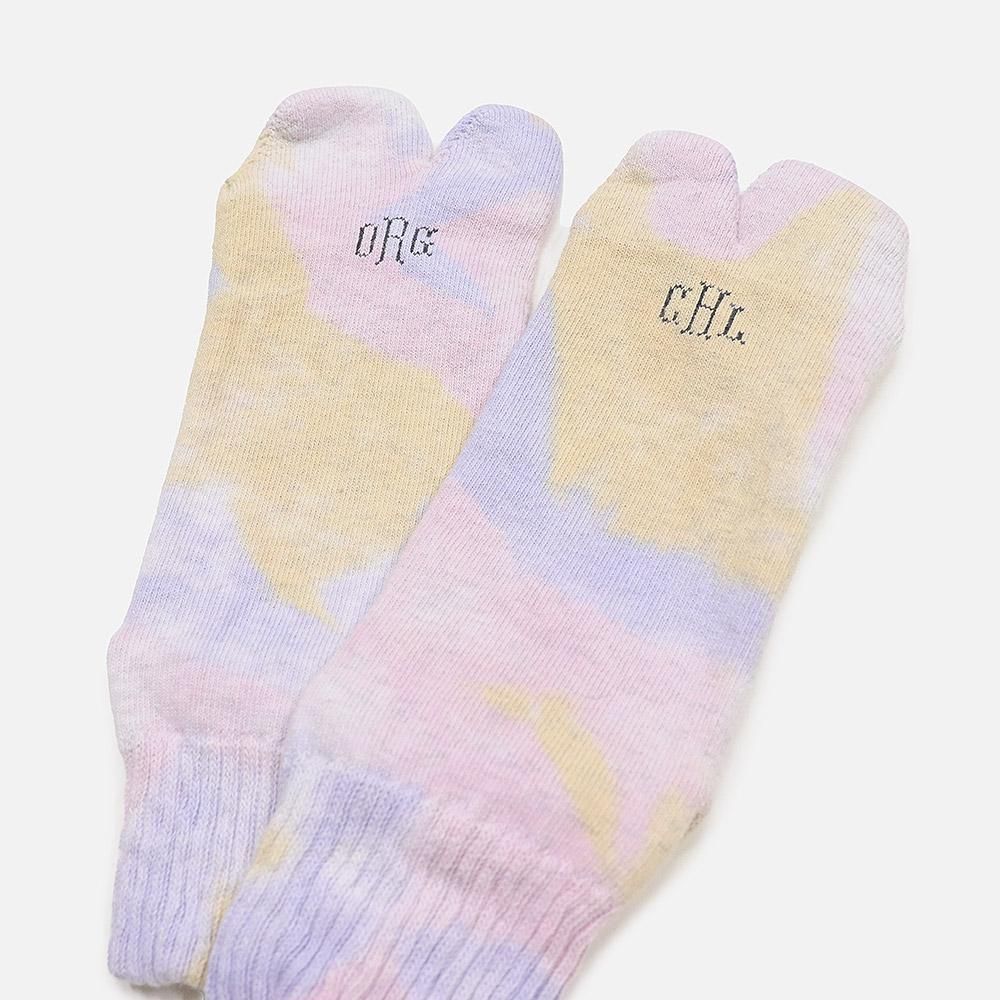 ORIGINAL Charcoalʥꥸʥ 㥳 Pile Tabi Socks Tie-Dye, ORIGINAL Charcoal, Socks, NO.23-22-4-004