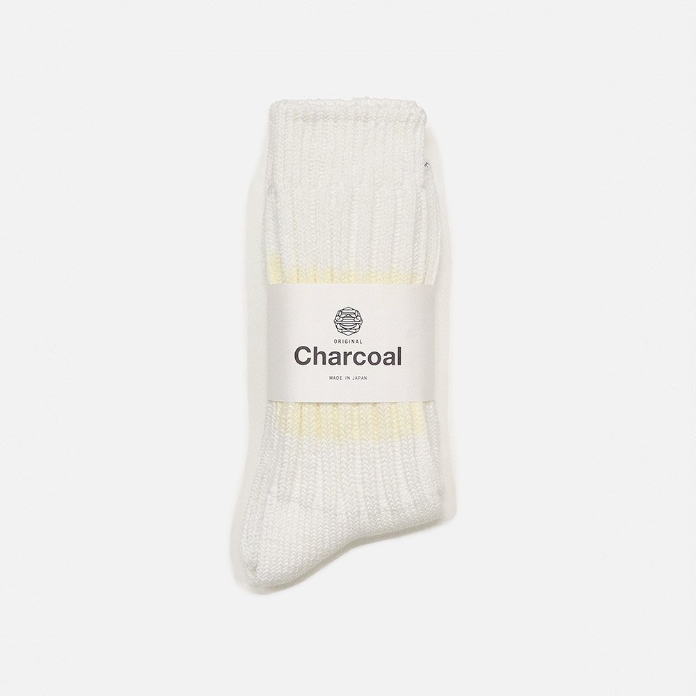 
ORIGINAL Charcoal（オリジナル チャコール）Rib 3Line Socks