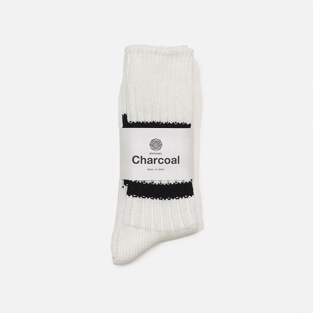 ORIGINAL Charcoalʥꥸʥ 㥳Rib 3Line Socks, ORIGINAL Charcoal, AccessoriesFoot, NO.23-22-4-010