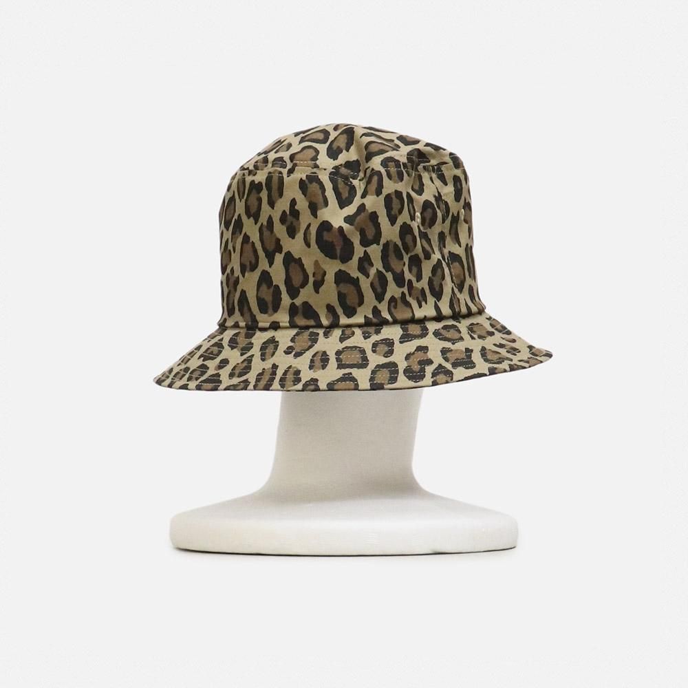 ORIGINAL Charcoalʥꥸʥ 㥳  Leopard Bucket Hat, ORIGINAL Charcoal, Cap / Hat, NO.23-22-2-002