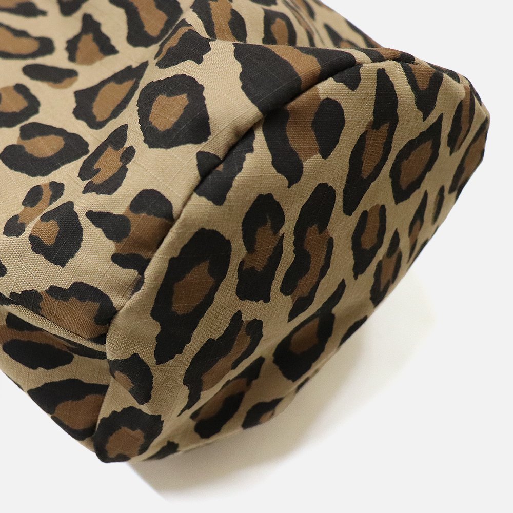 ORIGINAL Charcoalʥꥸʥ 㥳Leopard Kinchaku Bag, ORIGINAL Charcoal, Bag, NO.23-22-5-002