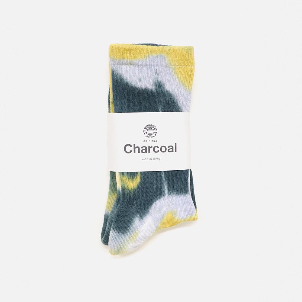 ORIGINAL Charcoal（オリジナル チャコール）Pile Reg Tie-Dye Multi Socks