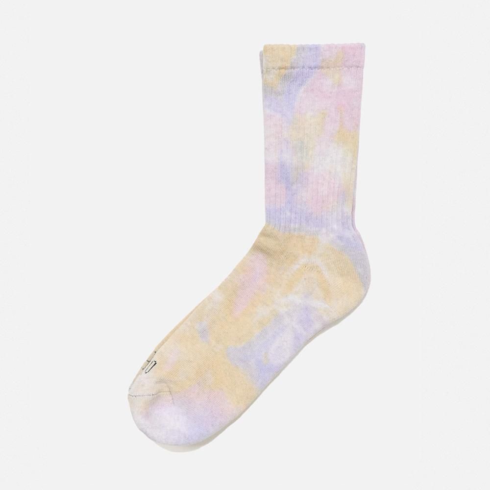 ORIGINAL Charcoal（オリジナル チャコール）Pile Reg Tie-Dye Multi Socks, ORIGINAL Charcoal, Socks, NO.23-22-4-002