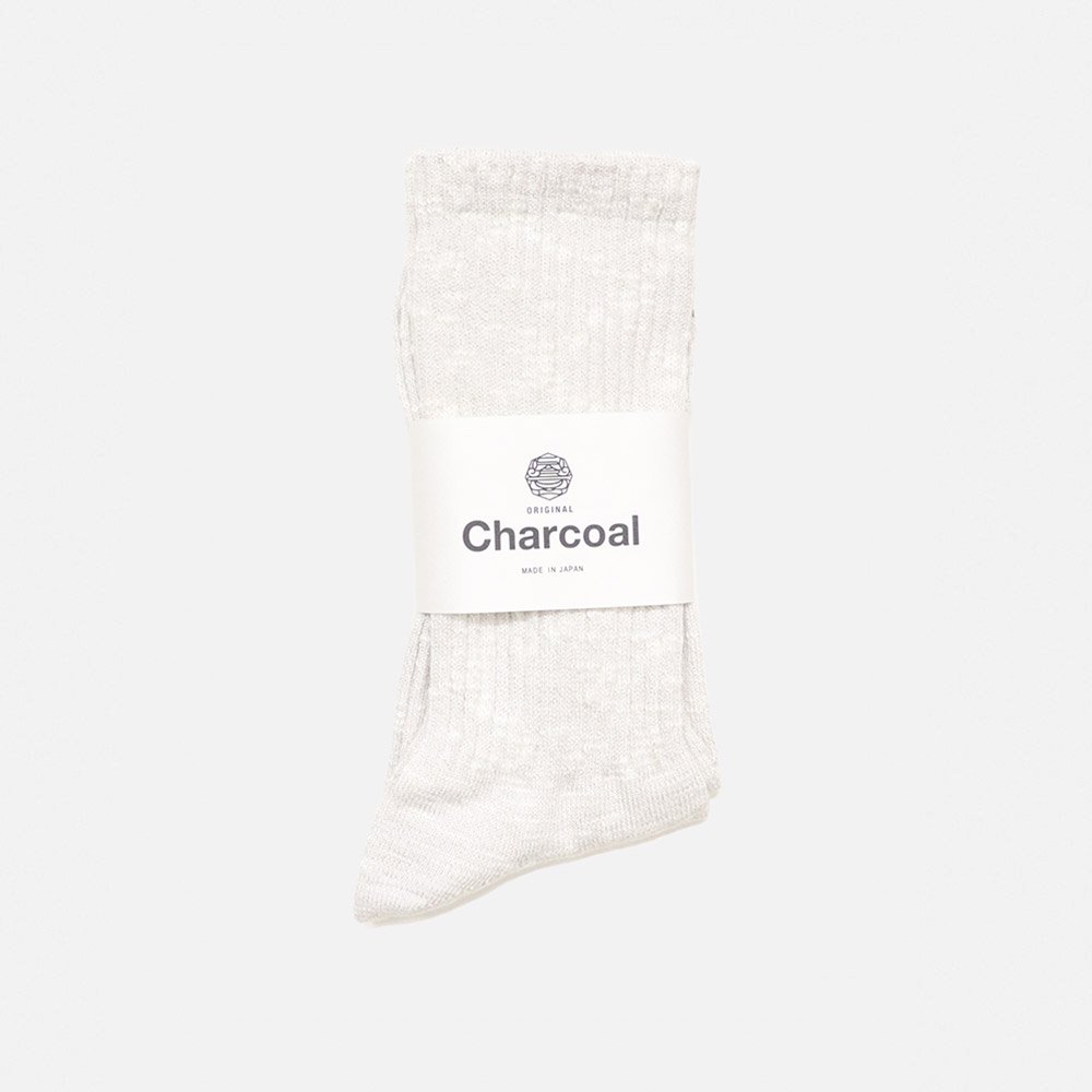 ORIGINAL Charcoal（オリジナル チャコール）Slub Reg Socks