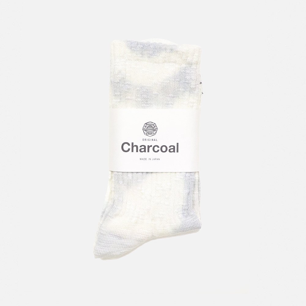 ORIGINAL Charcoal（オリジナル チャコール）Slub Reg Tie-Dye Socks