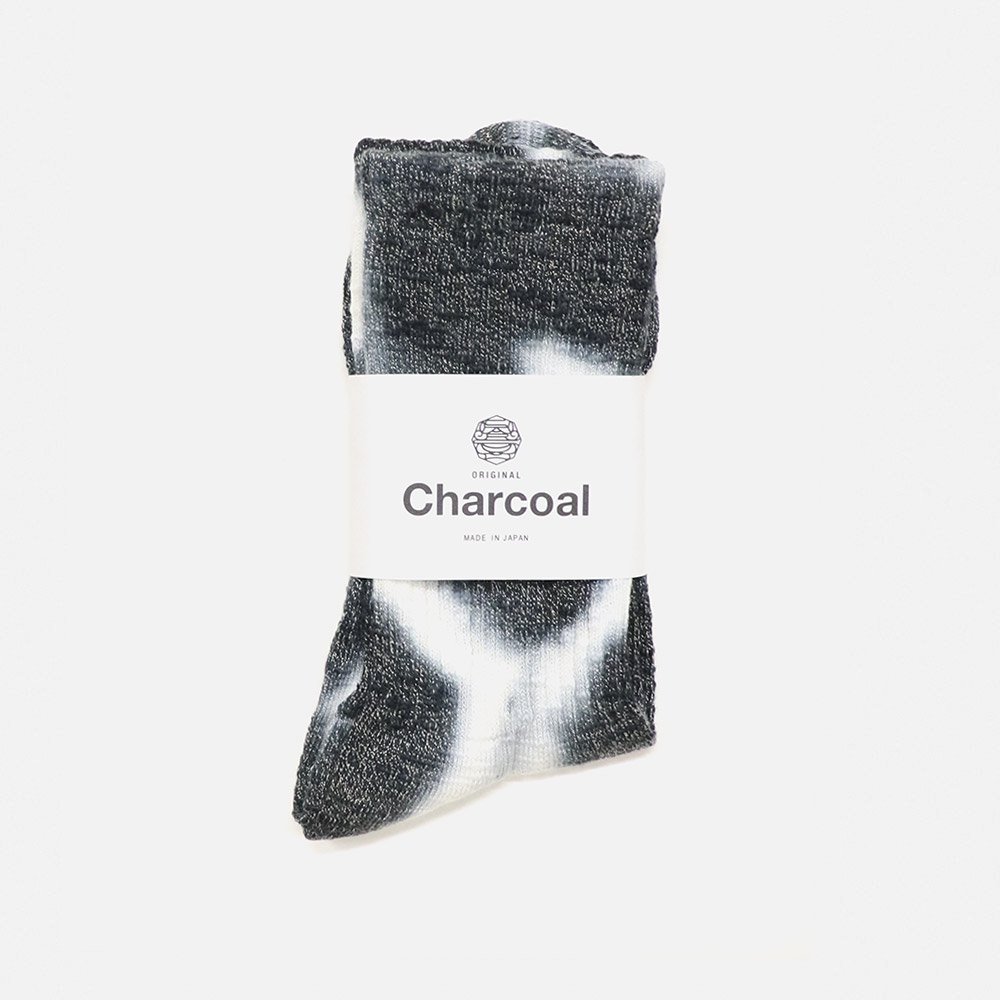 ORIGINAL Charcoal（オリジナル チャコール）Slub Reg Tie-Dye Socks