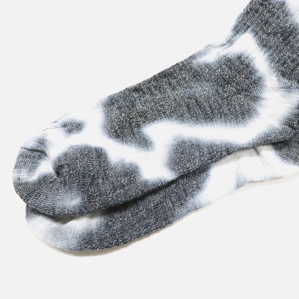 ORIGINAL Charcoalʥꥸʥ 㥳Slub Reg Tie-Dye Socks, ORIGINAL Charcoal, AccessoriesFoot, NO.23-22-4-007