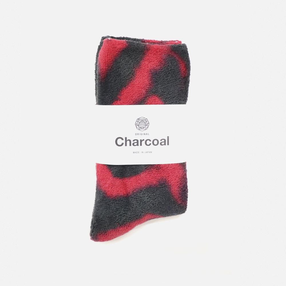 ORIGINAL Charcoalʥꥸʥ 㥳Back Pile Reg Tie-Dye Socks