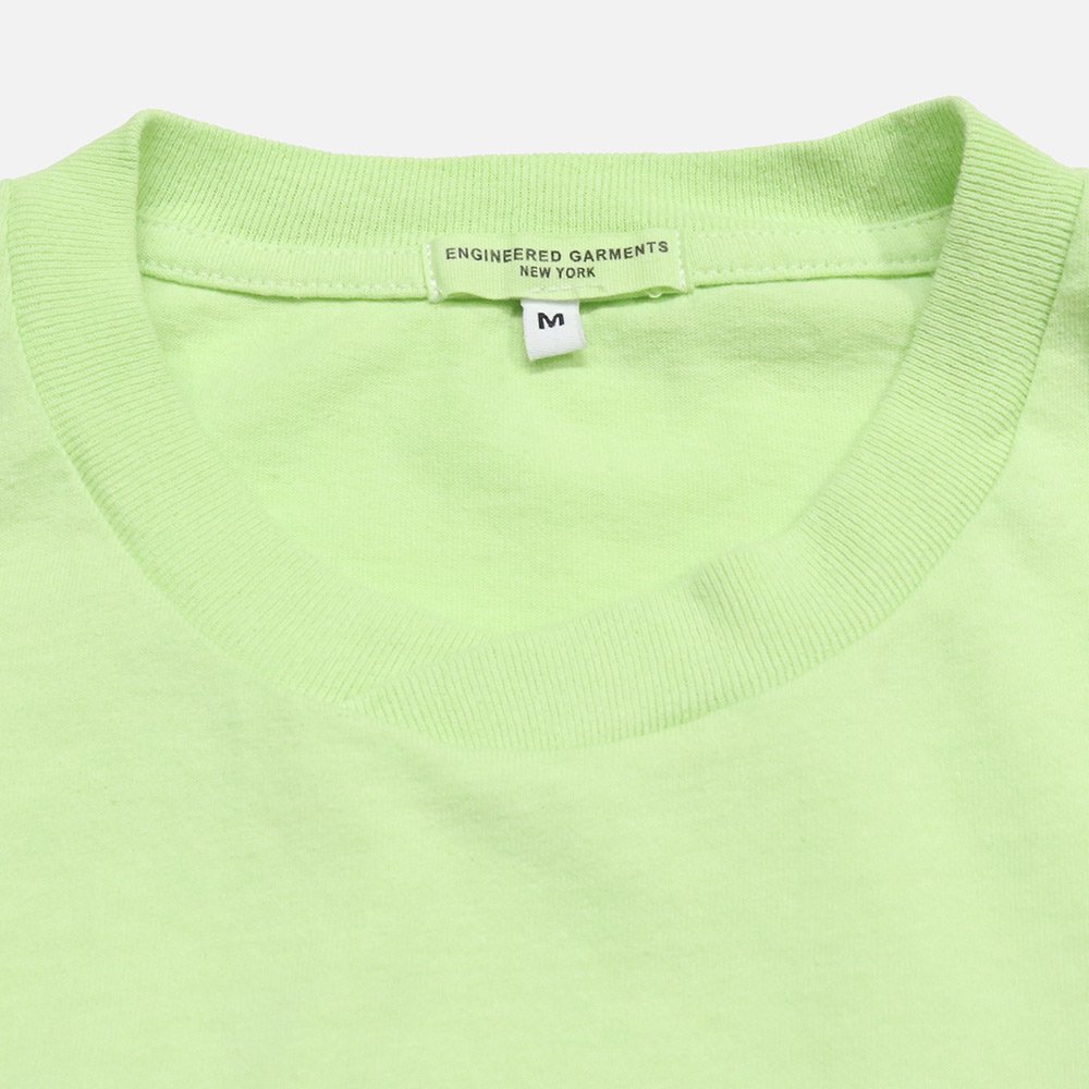 ENGINEERED GARMENTSʥ󥸥˥ ġ  Color Cross Neck S/S Tee, Engineered Garments, T-Shirt, SweatS/S, NO.23-04-1-006