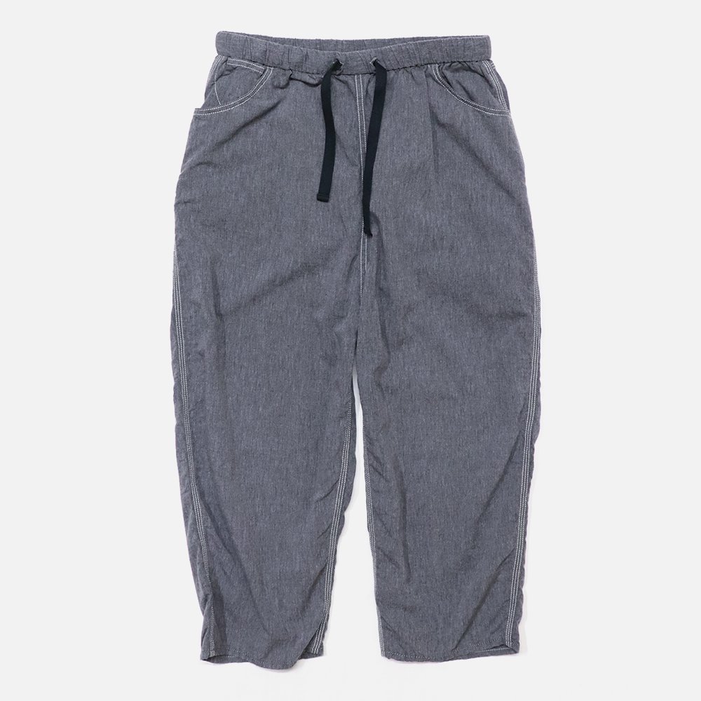 Sanca（サンカ）Chambray Wide Easy - Charcoal TOKYO Online Store