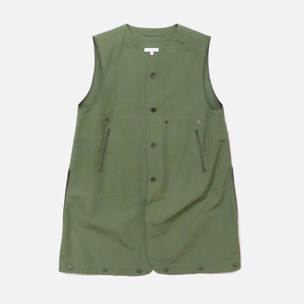<img class='new_mark_img1' src='https://img.shop-pro.jp/img/new/icons32.gif' style='border:none;display:inline;margin:0px;padding:0px;width:auto;' />ENGINEERED GARMENTS（エンジニアド ガーメンツ） Rip Liner Vest