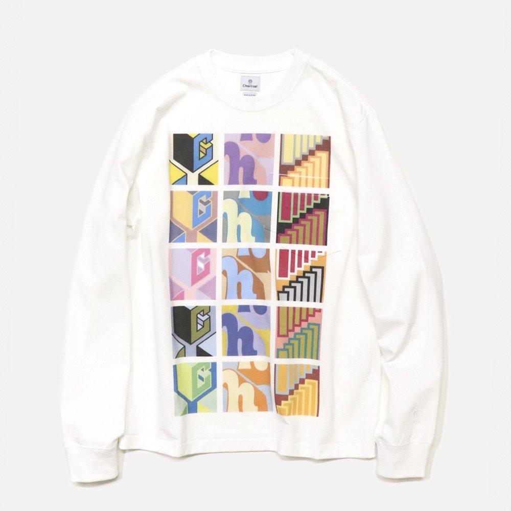 ORIGINAL Charcoalʥꥸʥ 㥳29USA WP L/S Color Block, ORIGINAL Charcoal, T-Shirt, SweatL/S, NO.23-01-1-503