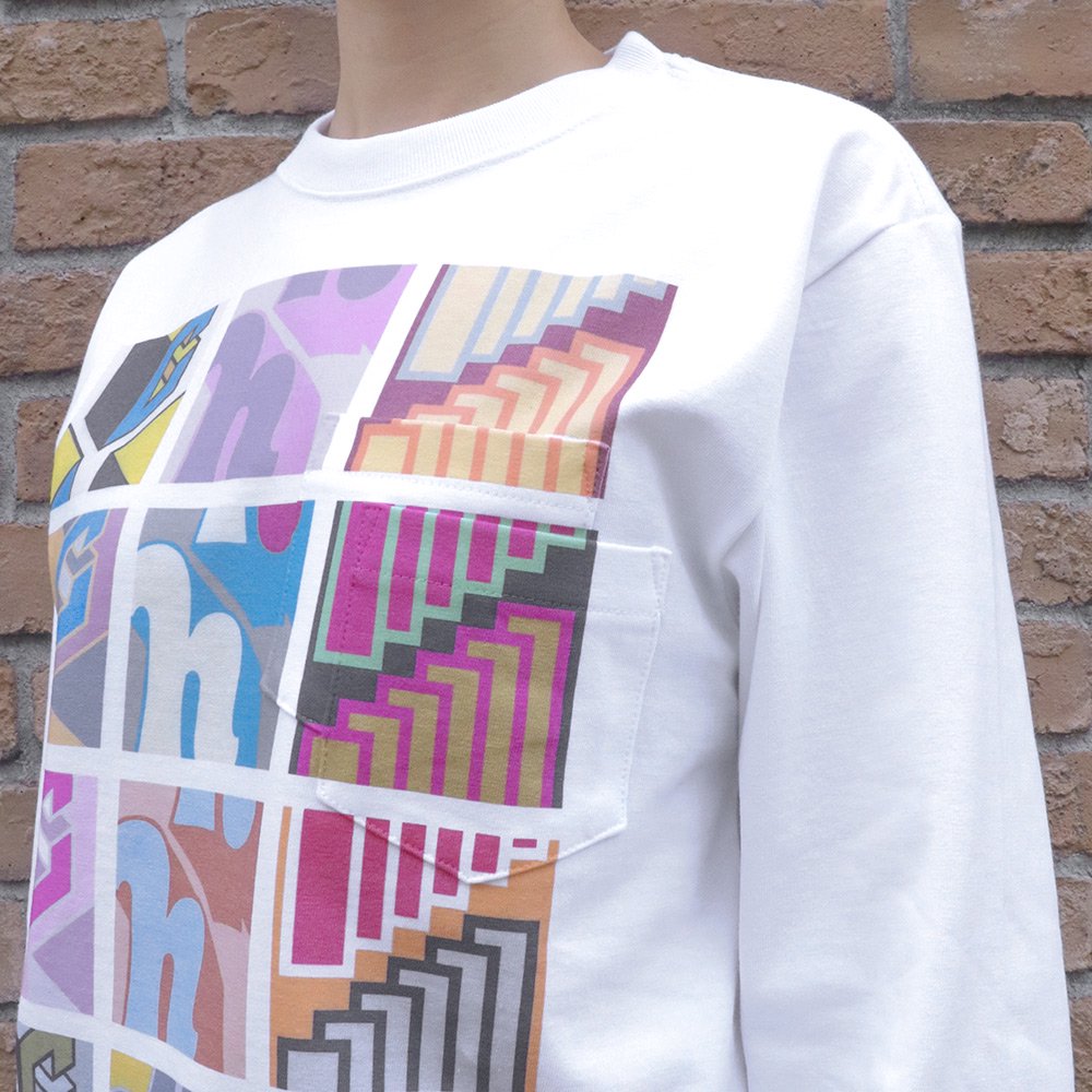 ORIGINAL Charcoalʥꥸʥ 㥳29USA WP L/S Color Block, ORIGINAL Charcoal, T-Shirt, SweatL/S, NO.23-01-1-503
