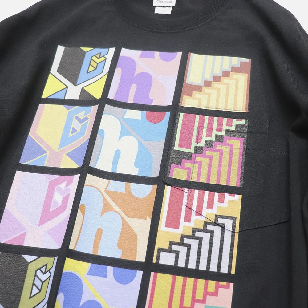 ORIGINAL Charcoalʥꥸʥ 㥳29USA WP L/S Color Block, SALEBRANDS, ORIGINAL Charcoal, NO.23-01-1-503