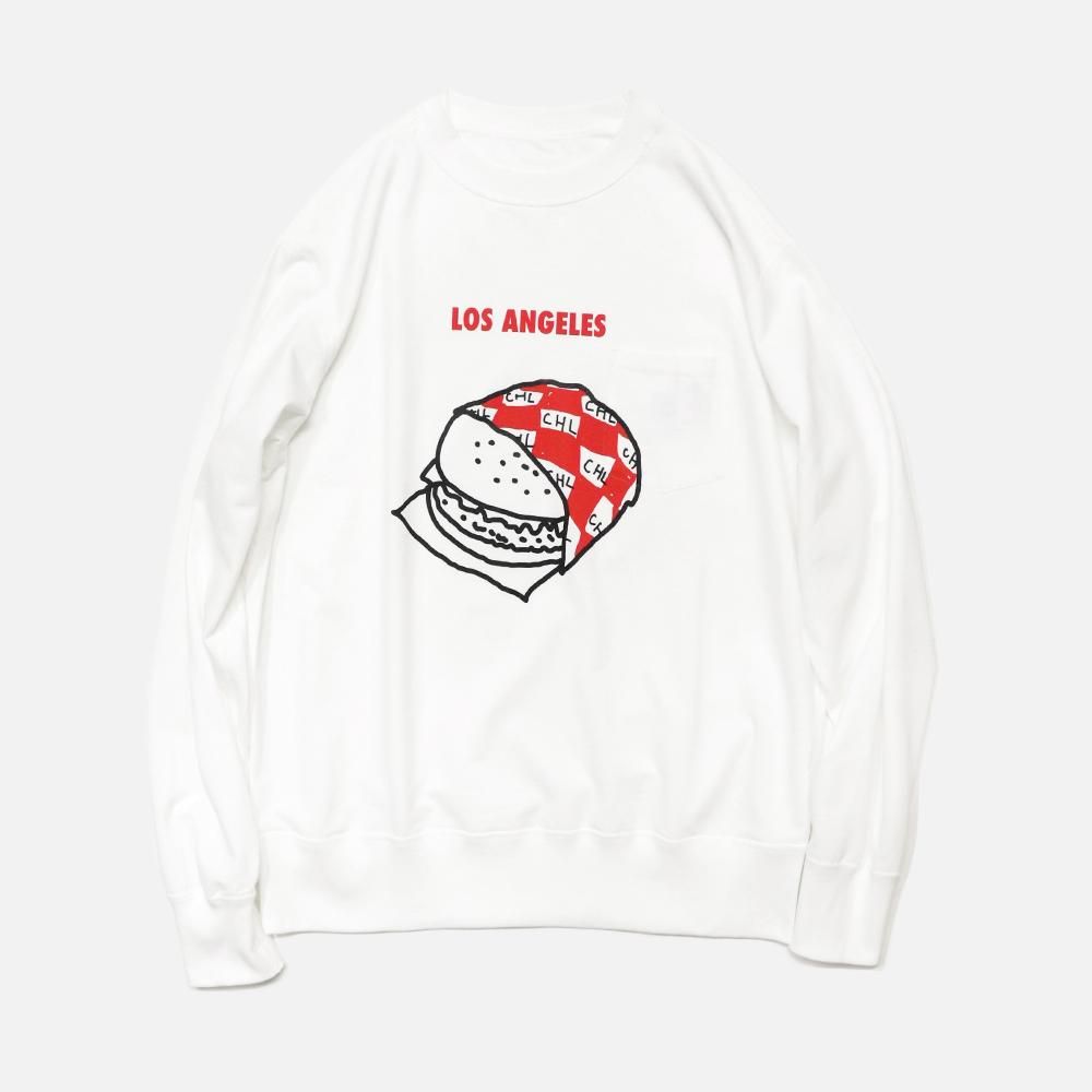 ORIGINAL Charcoalʥꥸʥ 㥳 Reversible L/Sweat City Print