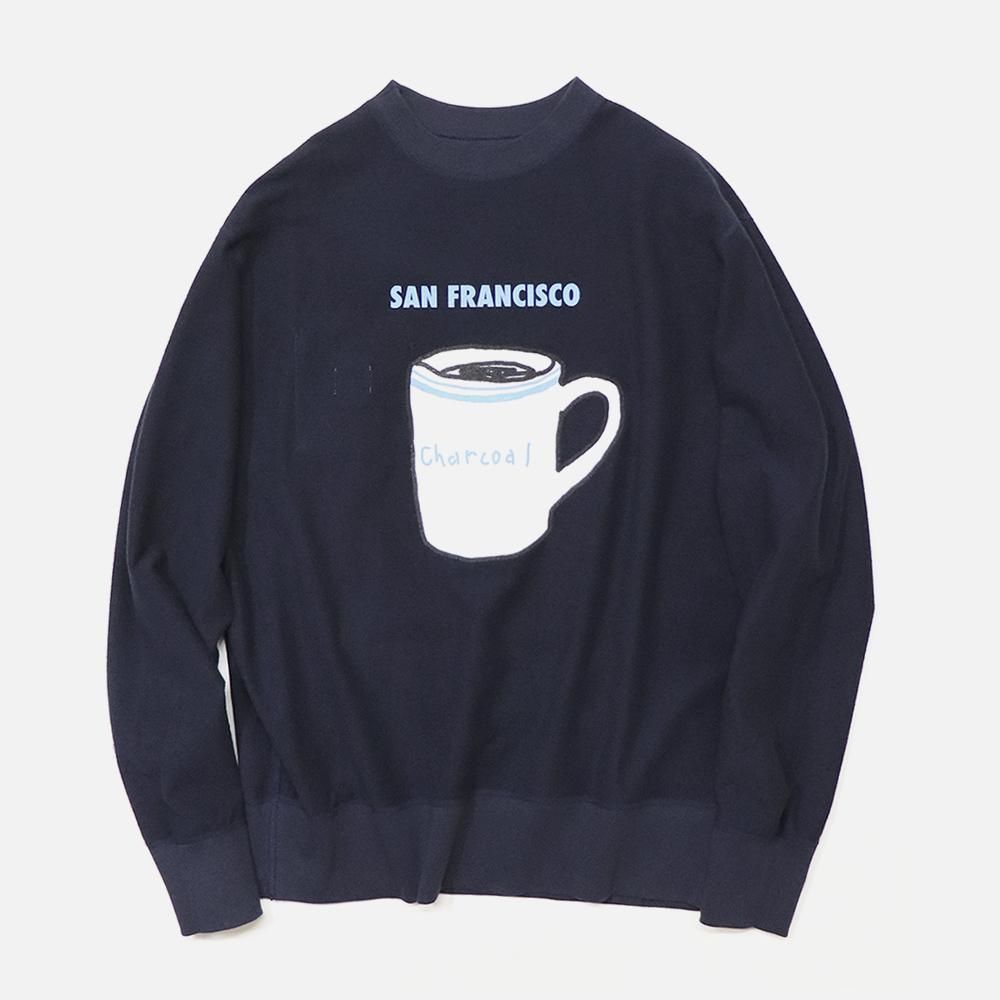 ORIGINAL Charcoalʥꥸʥ 㥳 Reversible L/Sweat City Print W
