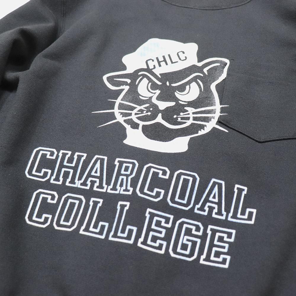 ORIGINAL Charcoalʥꥸʥ 㥳Reversible Sweat College Print, ORIGINAL Charcoal, T-Shirt, SweatL/S, NO.23-01-1-509