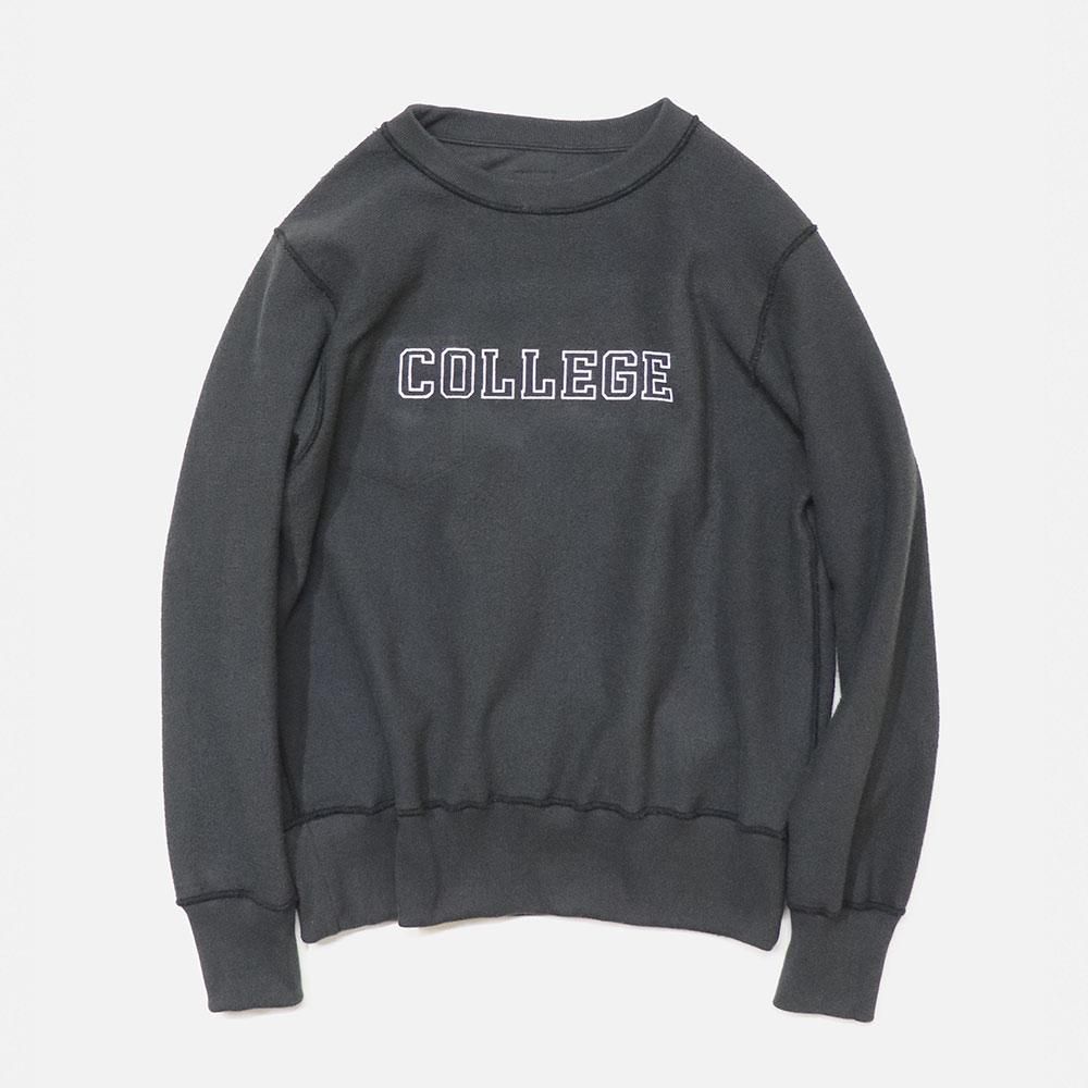 ORIGINAL Charcoalʥꥸʥ 㥳Reversible Sweat College Print, ORIGINAL Charcoal, T-Shirt, SweatL/S, NO.23-01-1-509