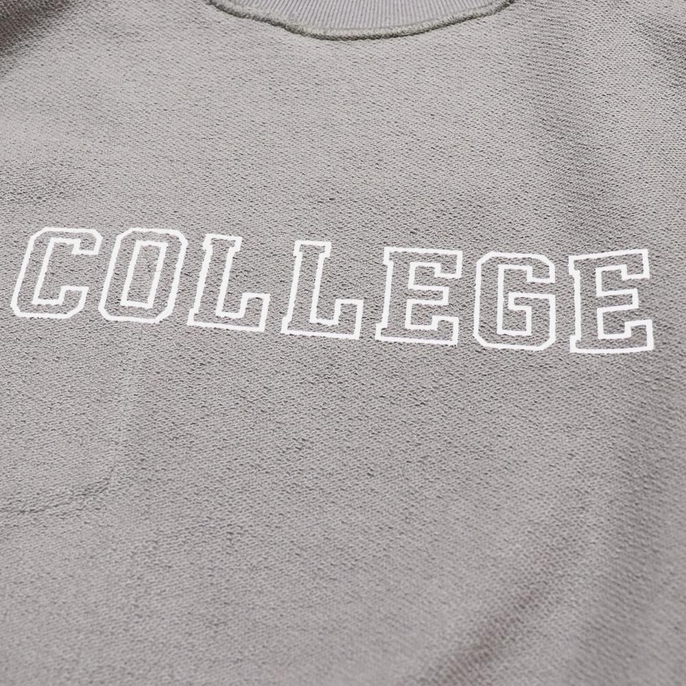 ORIGINAL Charcoalʥꥸʥ 㥳Reversible Sweat College Print, SALEBRANDS, ORIGINAL Charcoal, NO.23-01-1-509