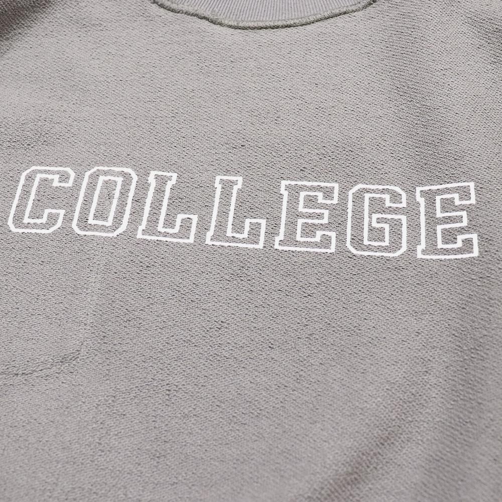 ORIGINAL Charcoalʥꥸʥ 㥳Reversible Sweat College Print, ORIGINAL Charcoal, T-Shirt, SweatL/S, NO.23-01-1-509