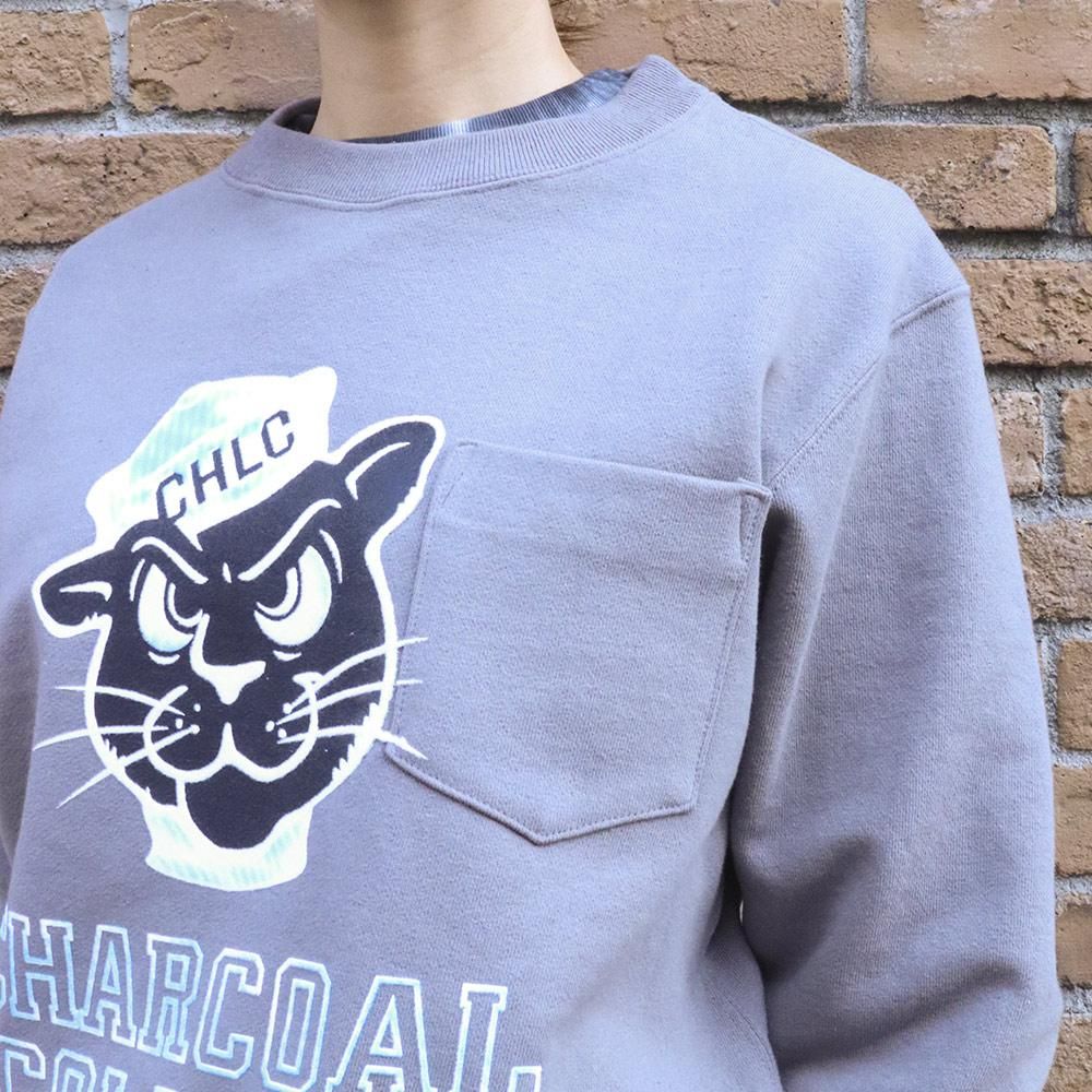 ORIGINAL Charcoalʥꥸʥ 㥳Reversible Sweat College Print, SALEBRANDS, ORIGINAL Charcoal, NO.23-01-1-509