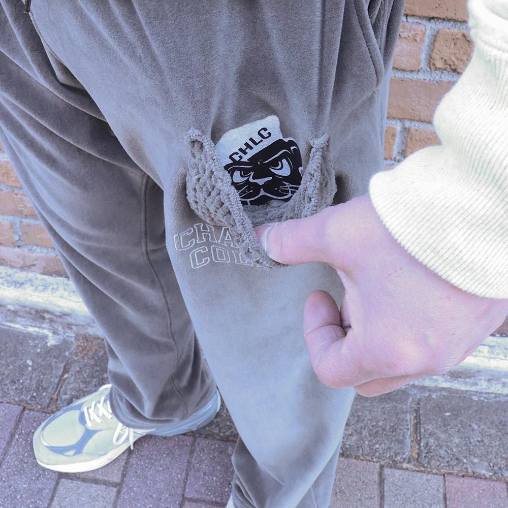 BodocosʥܥɥVelour 1M PT College Print, Bodocos, Pant, NO.23-50-6-517