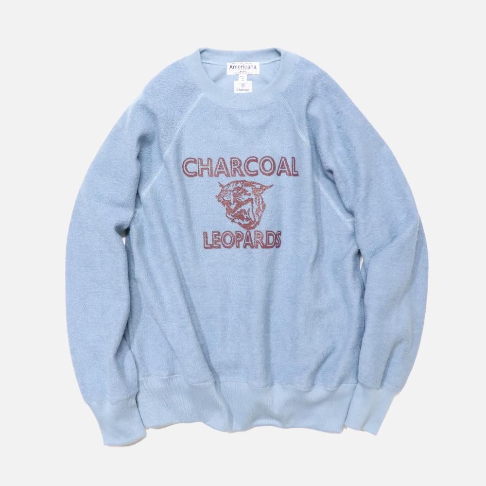 ORIGINAL Charcoal(オリジナル チャコール)× Americana(アメリカーナ)ISO Leopards Crew