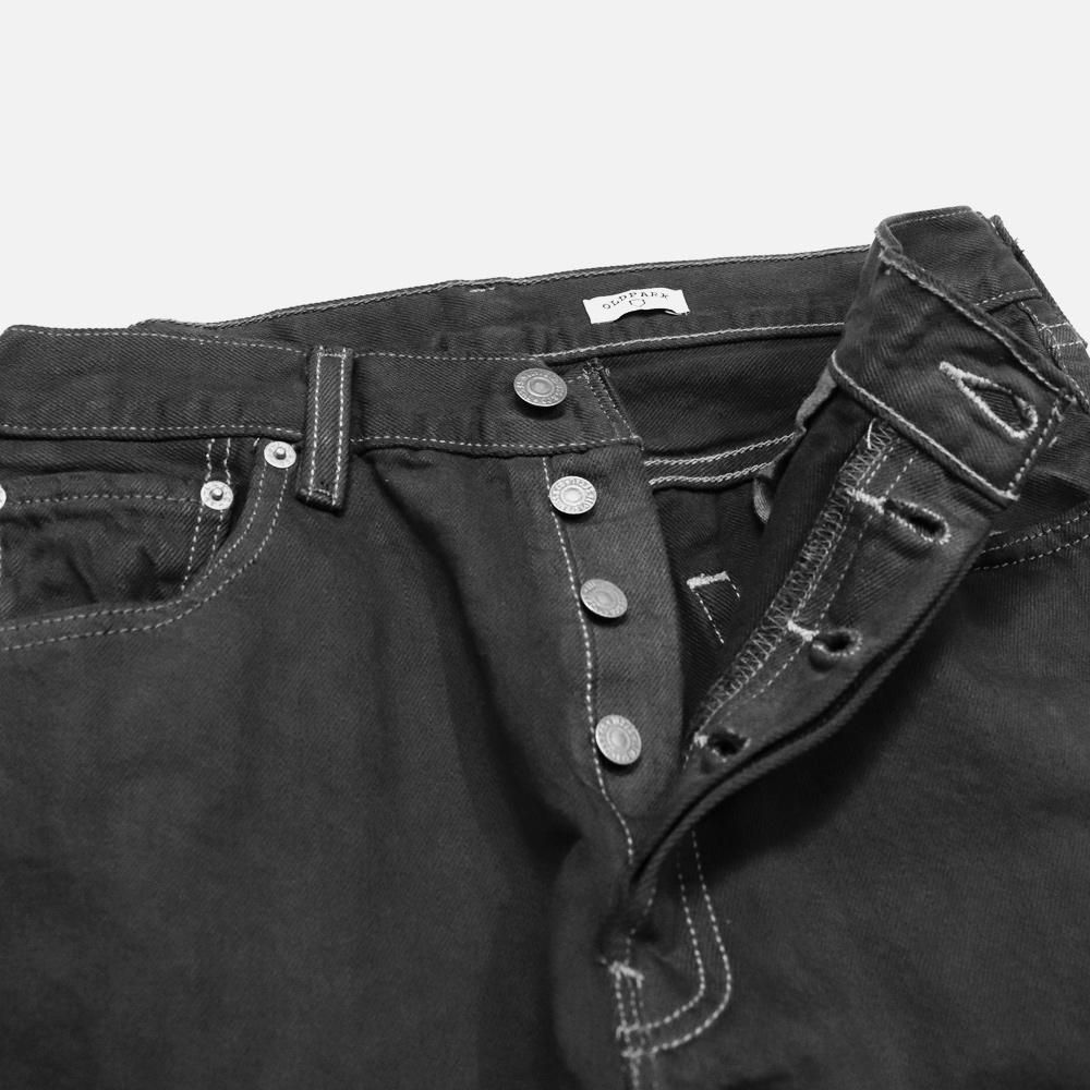 OLD PARK（オールド パーク）Slit Jeans - Charcoal TOKYO Online Store