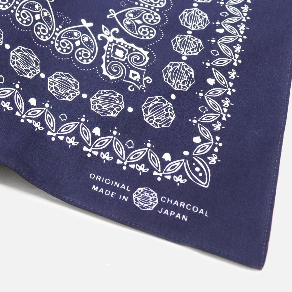 ORIGINAL Charcoalʥꥸʥ 㥳Tenugui Bandana, ORIGINAL Charcoal, Bandana / Neck Wear, NO.23-29-3-630