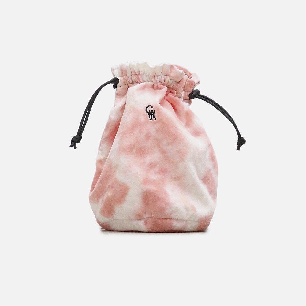 ORIGINAL Charcoalʥꥸʥ 㥳Velour Kinchaku Bag H/Dye