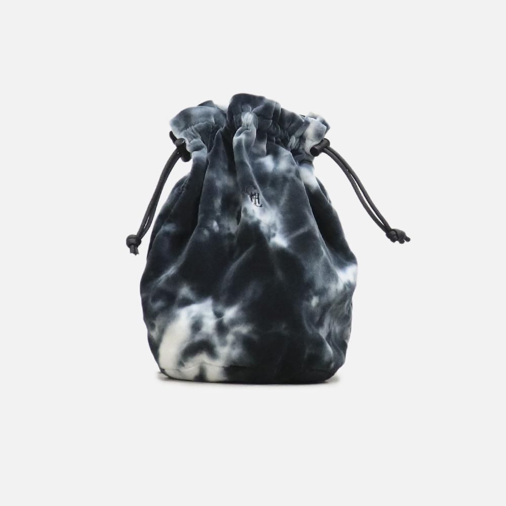 ORIGINAL Charcoal（オリジナル チャコール）Velour Kinchaku Bag H/Dye