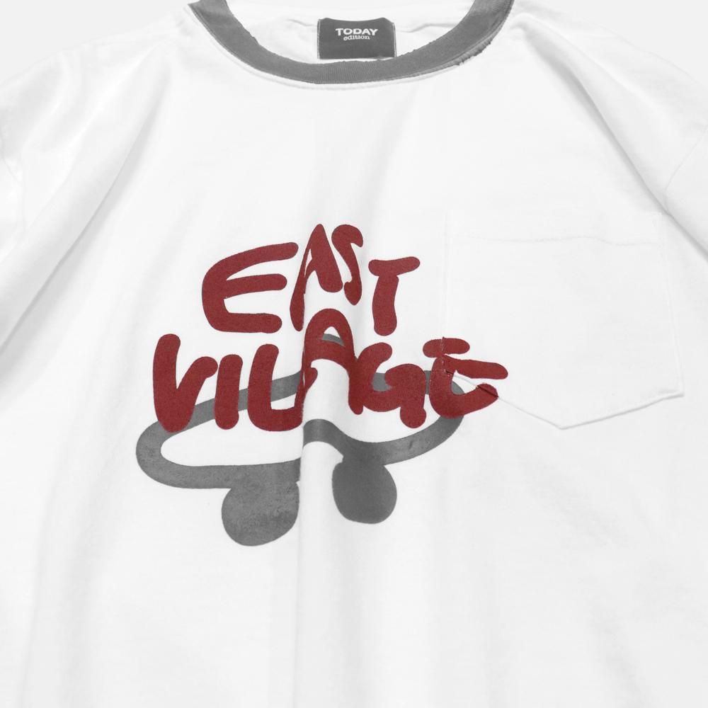 TODAY editionʥȥǥ ǥ  EAST VILLAGE L/S, TODAY edition, T-Shirt, SweatL/S, NO.23-10-1-003