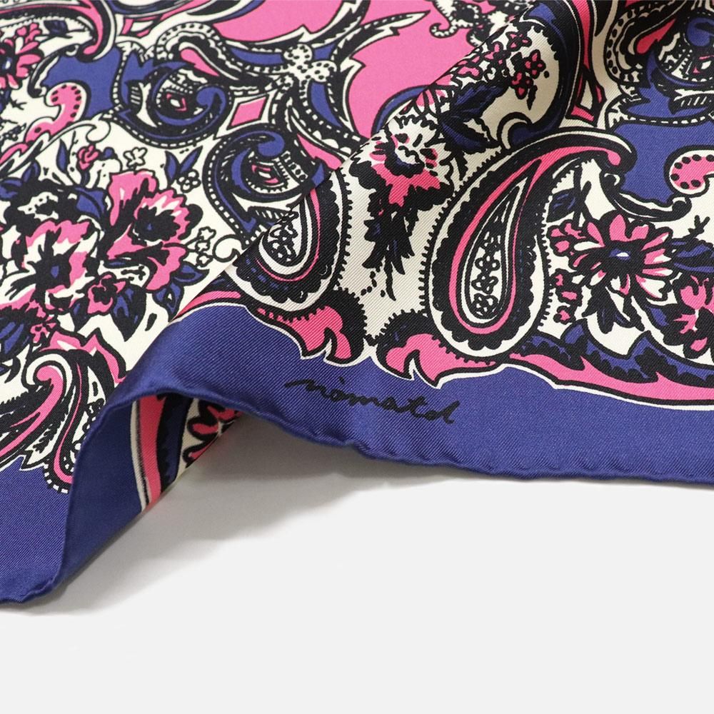NOMA t.d.ʥΡޥƥǥˡ Between Flower and Paisley Silk Scarf
, etc, , NO.23-16-3-002
