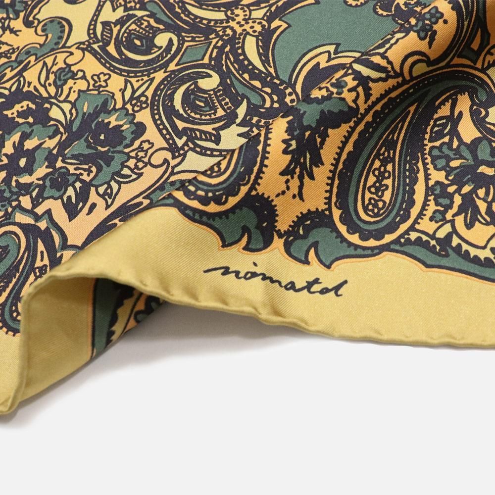 NOMA t.d.ʥΡޥƥǥˡ Between Flower and Paisley Silk Scarf
, etc, , NO.23-16-3-002