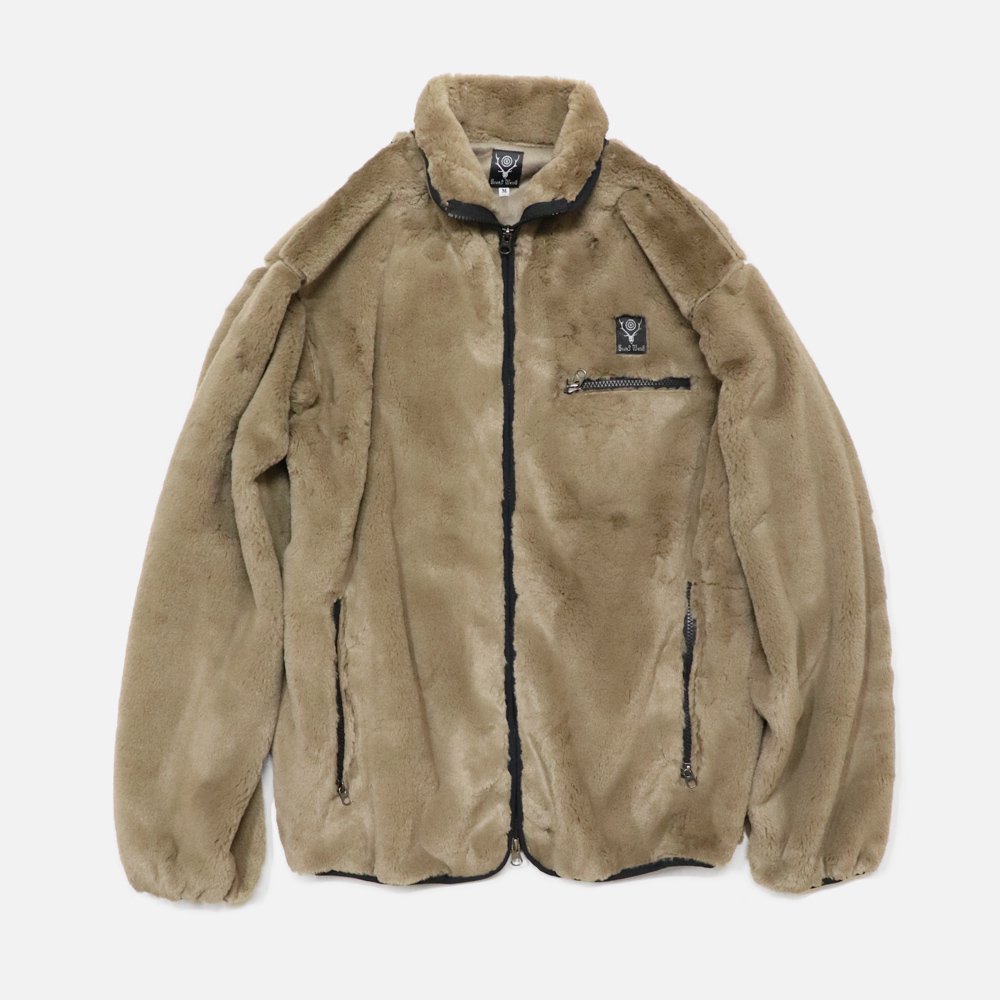 South2 West8ʥġ ȥȡMicro Fur Piping Jacket