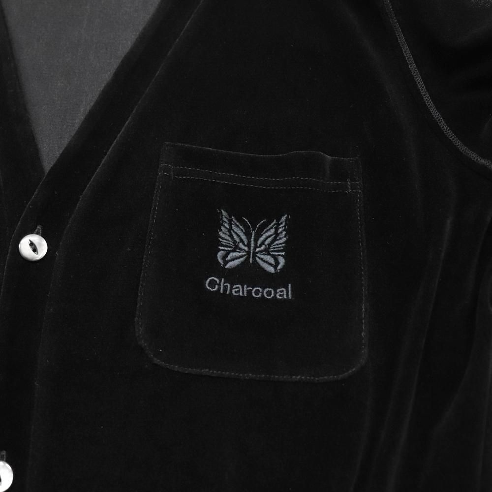 Needles(ニードルズ)〉別注 Nylon V/Neck Pocket Cardigan Needles(ニードルズ)〉別注 Nylon V/Neck Pocket Cardigan
