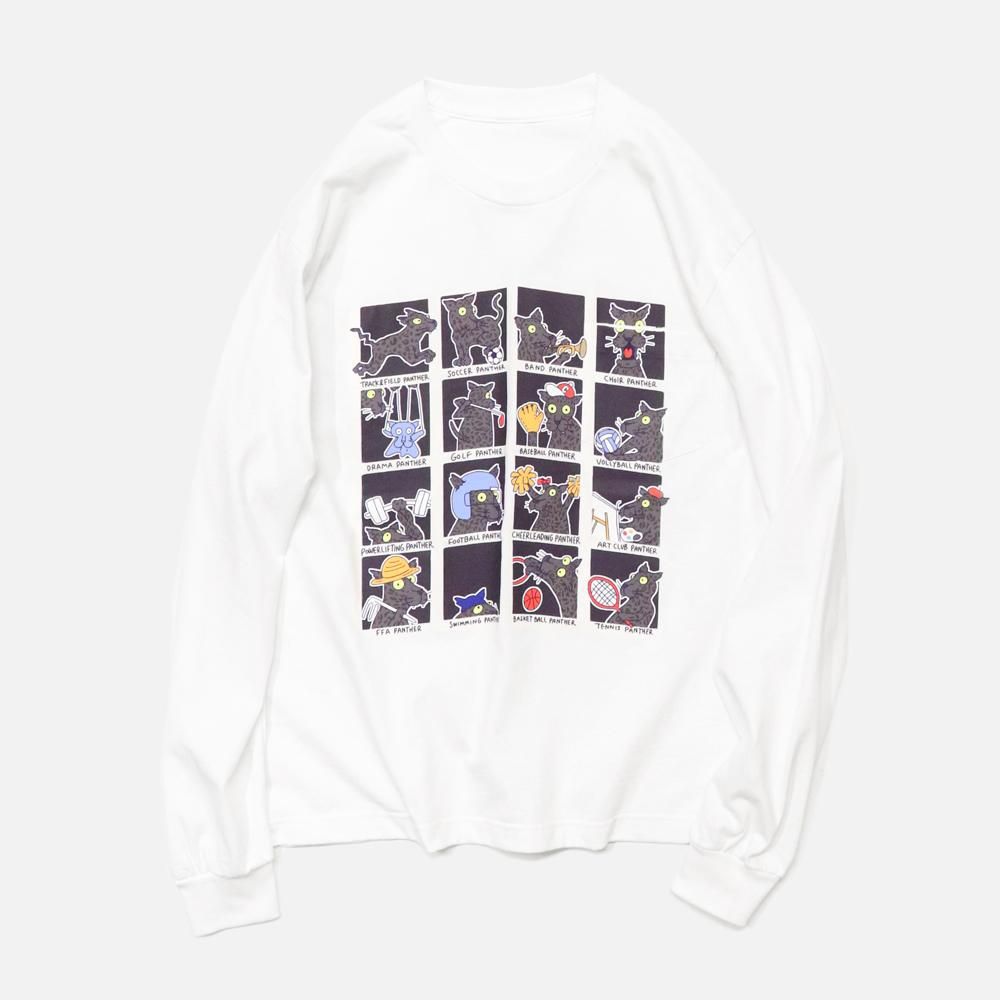ORIGINAL Charcoalʥꥸʥ 㥳College Life L/S