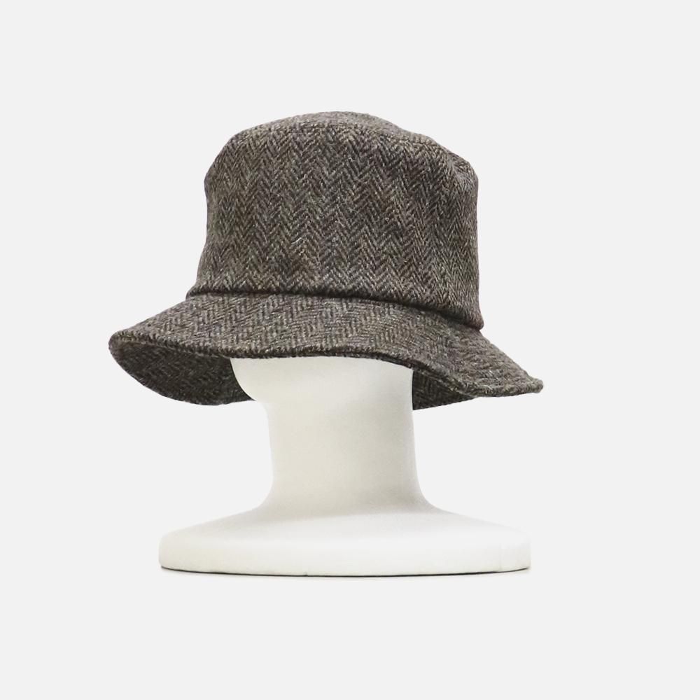 ORIGINAL Charcoalʥꥸʥ 㥳 Harris Tweed Bucket Hat, ORIGINAL Charcoal, Cap / Hat, NO.23-22-2-600