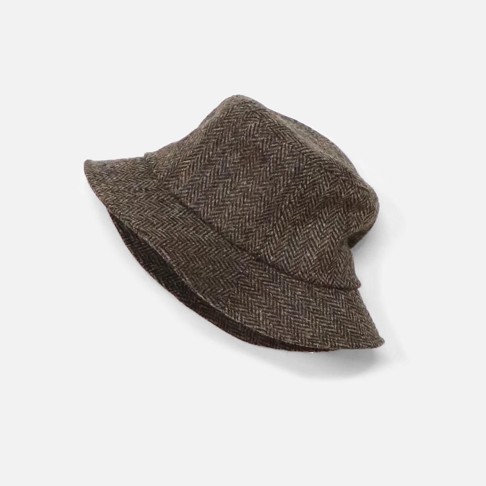 ORIGINAL Charcoalʥꥸʥ 㥳 Harris Tweed Bucket Hat, ORIGINAL Charcoal, Cap / Hat, NO.23-22-2-600