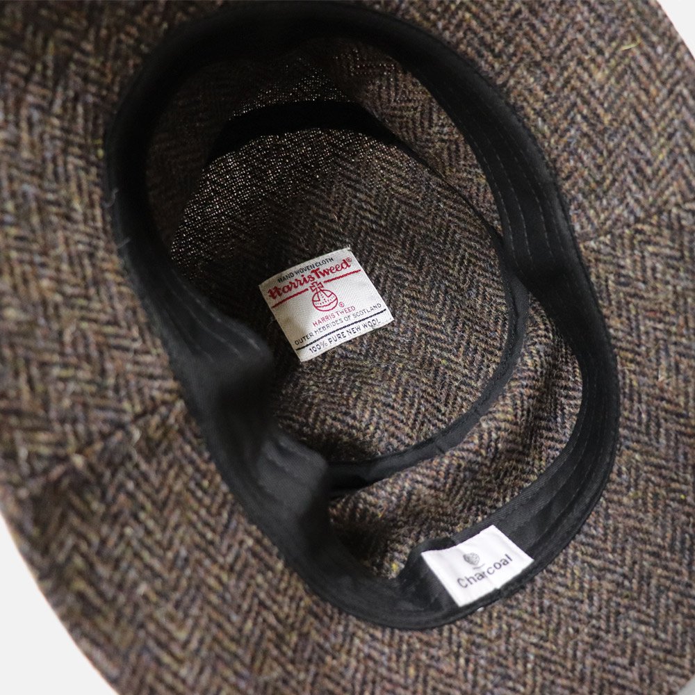 ORIGINAL Charcoalʥꥸʥ 㥳 Harris Tweed Bucket Hat, ORIGINAL Charcoal, AccessoriesHead, NO.23-22-2-600