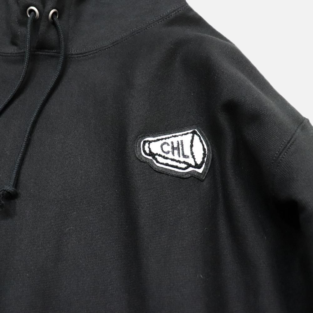 ORIGINAL Charcoalʥꥸʥ 㥳 Champion CHL Wappen Hoody, ORIGINAL Charcoal, T-Shirt, SweatL/S, NO.23-09-6-024