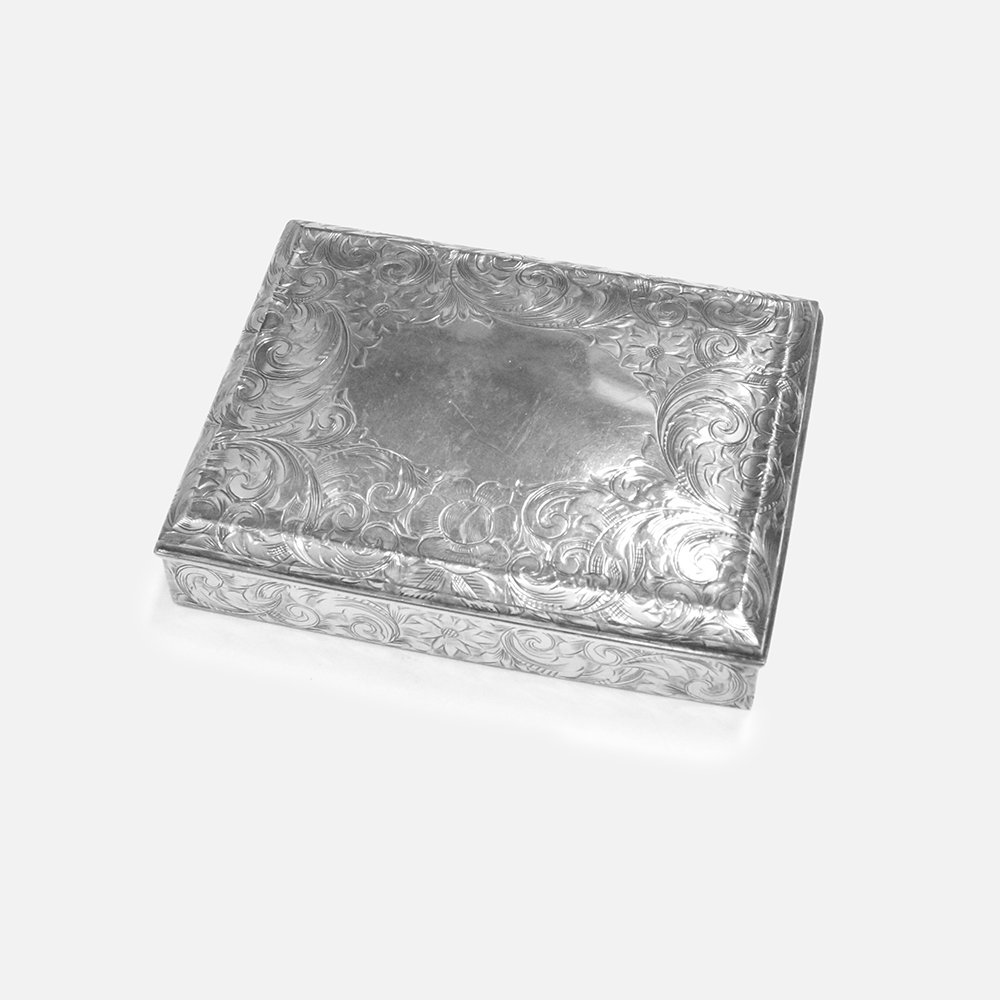 Vintage Tiffanyʥơ ƥեˡ Trinket Box Silver S 70's, Tiffany, Vintage, NO.18-11-7-013