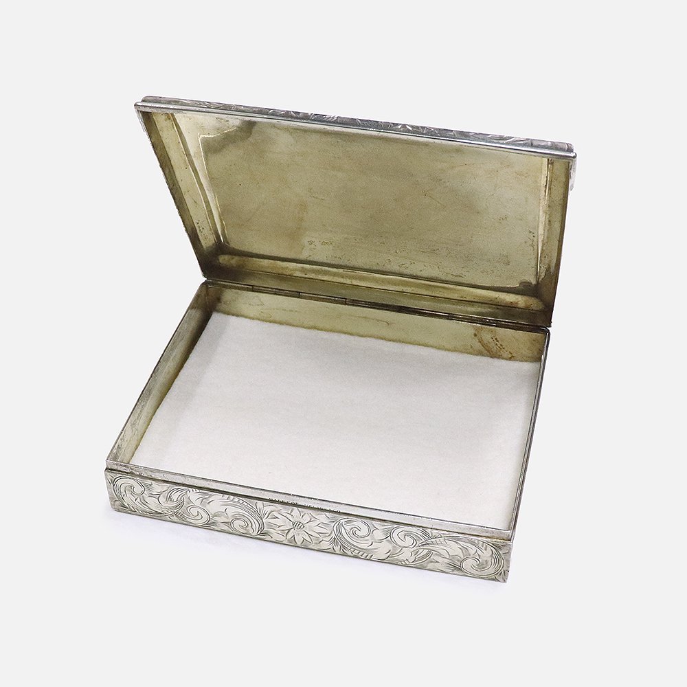 Vintage Tiffanyʥơ ƥեˡ Trinket Box Silver S 70's, Tiffany, Vintage, NO.18-11-7-013